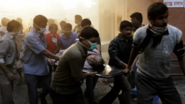 कोलकाता में आग