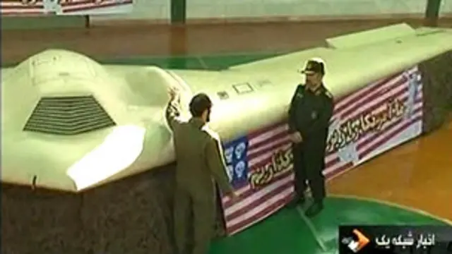 ایرانی حکام نے گزشتہ ہفتے امریکی جاسوس طیارے آر کیو 170 کی تصاویر ٹی وی پر نشر کی تھیں