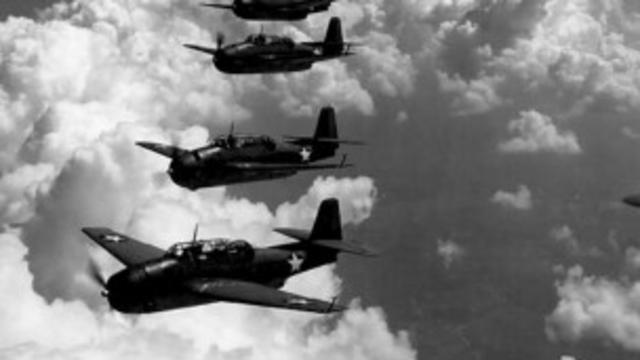 Aviones Avenger, como los desaparecidos en el Triángulo de las Bermudas