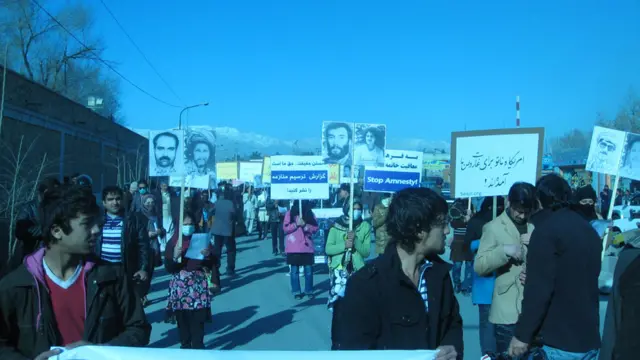 په دې لاریون کې د بشري حقونو یو شمېر ډلو هم برخه اخیستې وه.