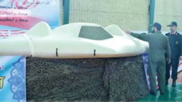 ایرانی ٹی وی پرگزشتہ ہفتے امریکی جاسوس طیارے آر کیو 170 کی تصاویر نشر کی گئی تھیں