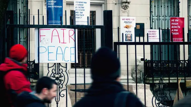 Акция в Монреале