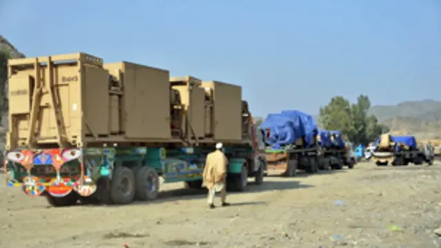 پاکستان نے چھبیس نومبر کو پاکستانی فوجیوں کی چیک پوسٹوں پر نیٹو کے حملے کے بعد افغانستان میں تعینات نیٹو افواج کو سپلائی بند کر رکھی ہے