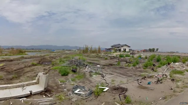 Міста і села, вражені цунамі, стали практично невпізнавані.