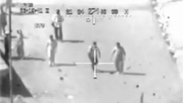 Ataque de helicóptero en Irak