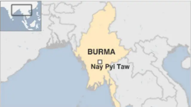 burma map