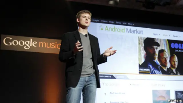 Peluncuran Google Music, 16 November 2011.