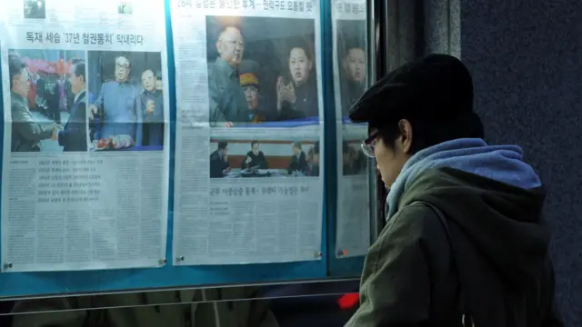 Seorang warga di Korea Selatan