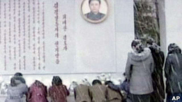 Природа скорбит об утрате Ким Чен Ира