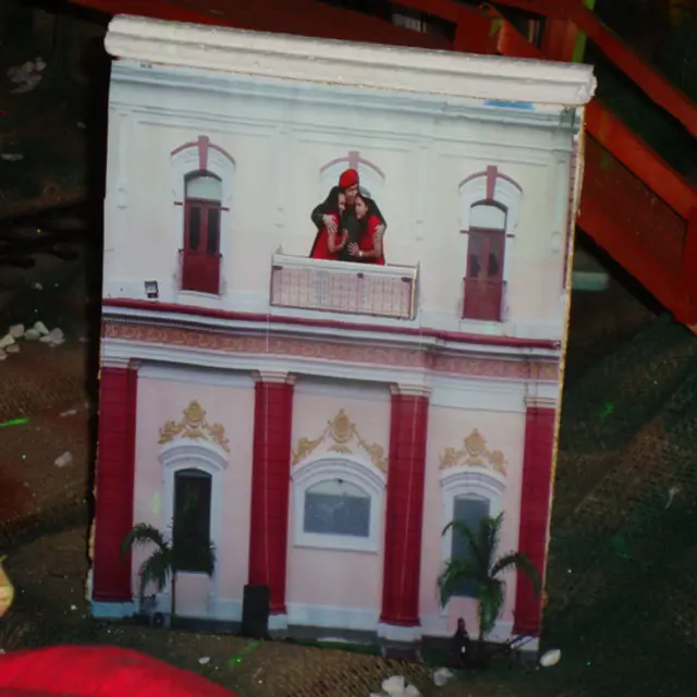 Pesebre chavista en el Ministerio de la Mujer en Caracas