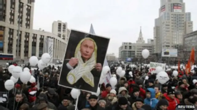 Moskova'daki gösteriler