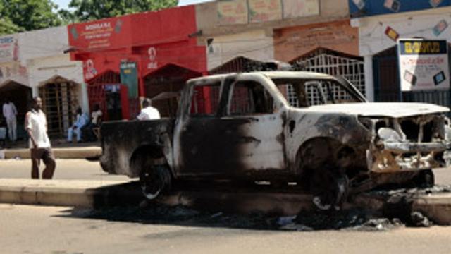 На месте взрыва в Абудже