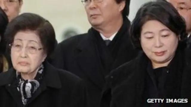 Mantan ibu negara dan kepala Hyundai