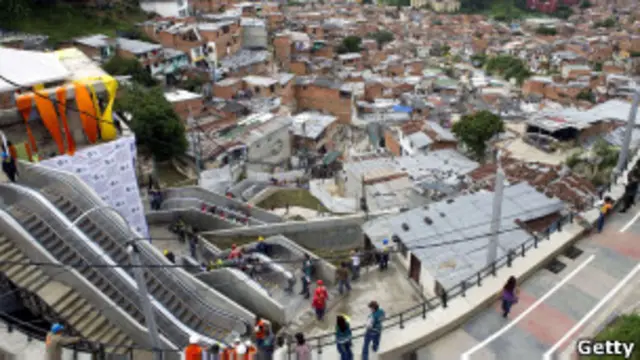 Escaleras eléctricas de Medellín