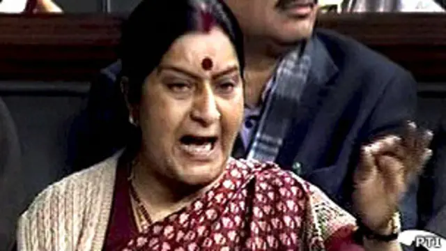 भाजपा नेता सुषमा स्वराज