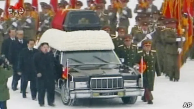 朝鲜为金正日举行国葬
