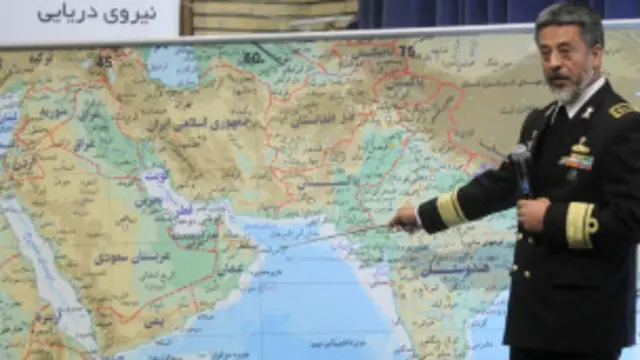 فرمانده نیروی دریایی ارتش ایران می گوید بستن تنگه هرمز برای ایران دشوار نیست