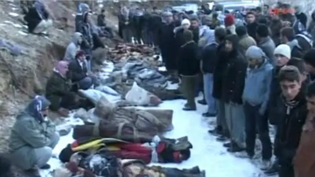 دولت ترکیه می‌گوید قربانیان حمله هوایی چهارشنبه شب از اعضای شورشیان پ‌ک‌ک نبودند