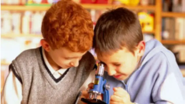 Niños en el colegio