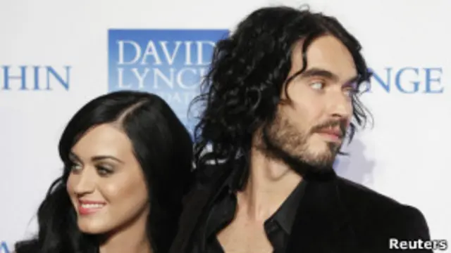 Кэти Перри и Рассел Брэнд