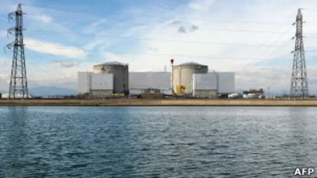 Planta nuclear de Fessenheim, en el este de Francia