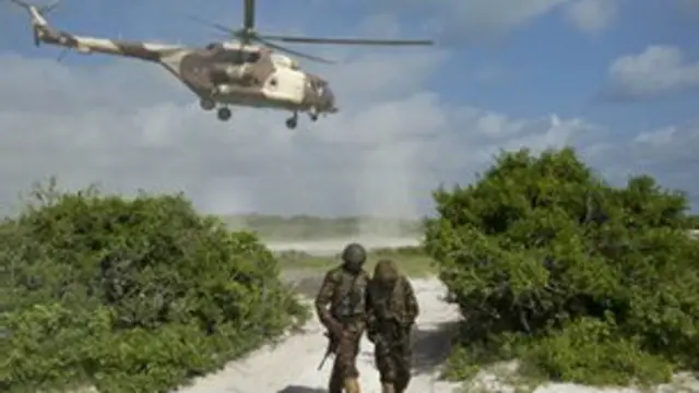 ارتش کنیا برای مبارزه با نیروهای الشباب هزاران سرباز در سومالی دارد