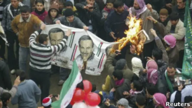 تظاهرات در سوریه