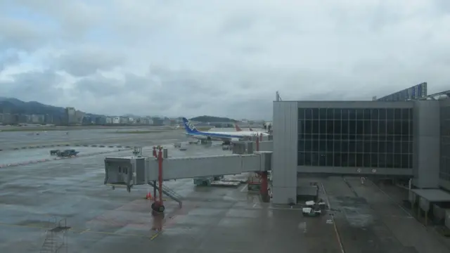 飞往日本的客机