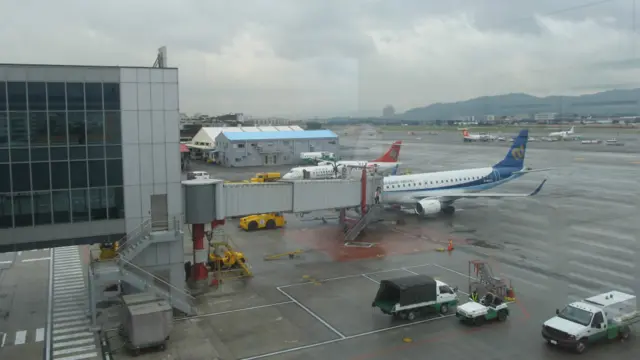 台湾国内航线客机