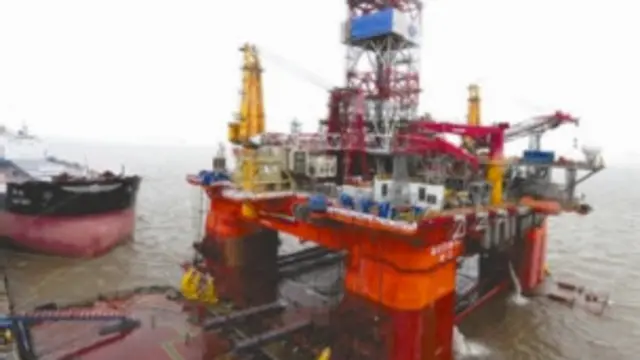 Công suất của giàn khoan Coean Oil 981 được mô tả là rất lớn.