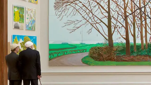 Выставка Хокни