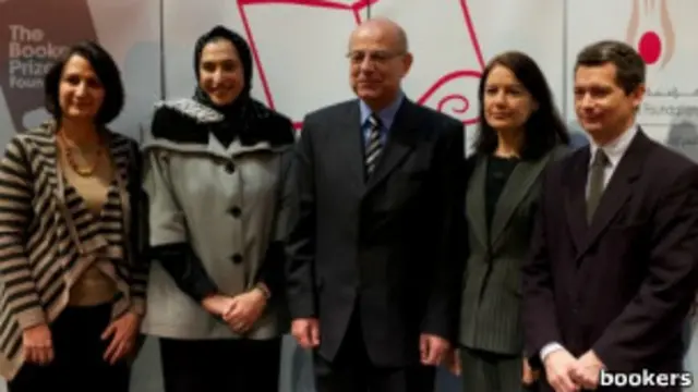 لجنة التحكيم لجائزة بوكر 2012