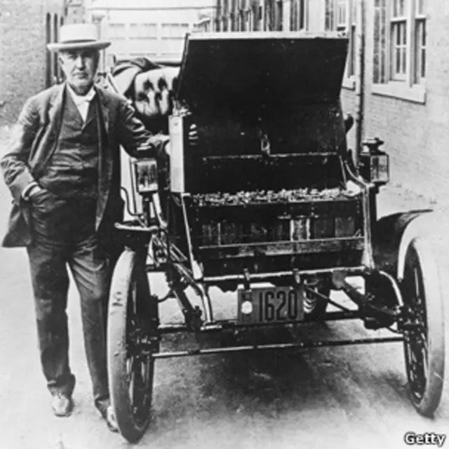 توماس ادیسون و خودروی الکتریکی