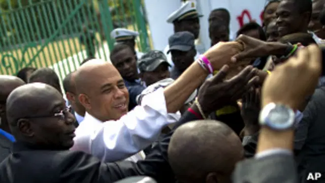 Президент Мишель Мартейи говорит, что сделать удалось многое, но впереди еще долгий путь