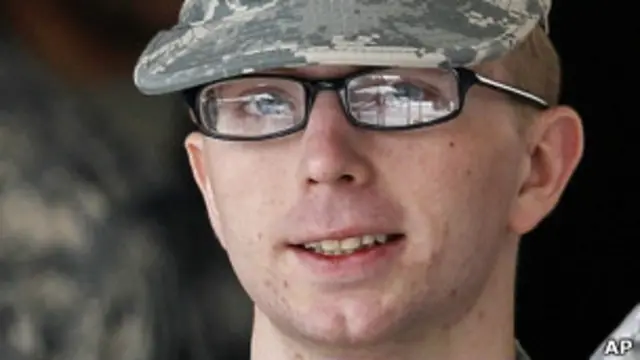 Bradley Manning bị bắt hồi năm 2010 vì liên quan vụ lộ điện tín ngoại giao