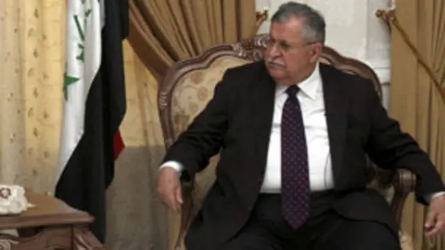 الرئيس جلال طالباني