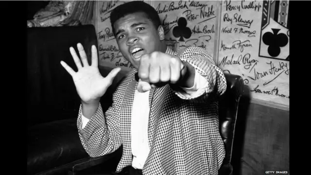 Мохаммед Али перед боем с Генри Купером