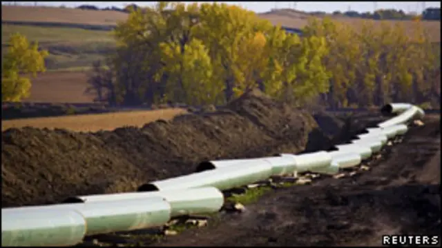 construcción del Keystone