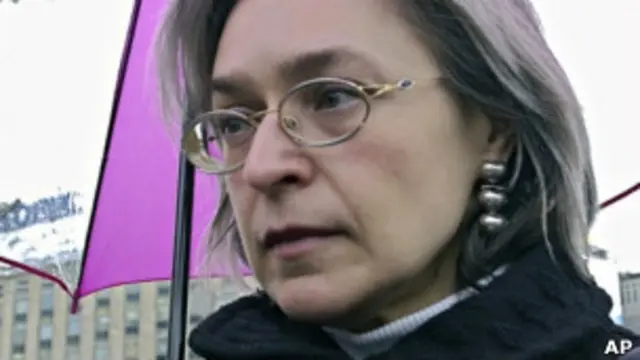 Anna Polikovskaya, dura crítica del gobierno ruso, fue asesinada en 2006.