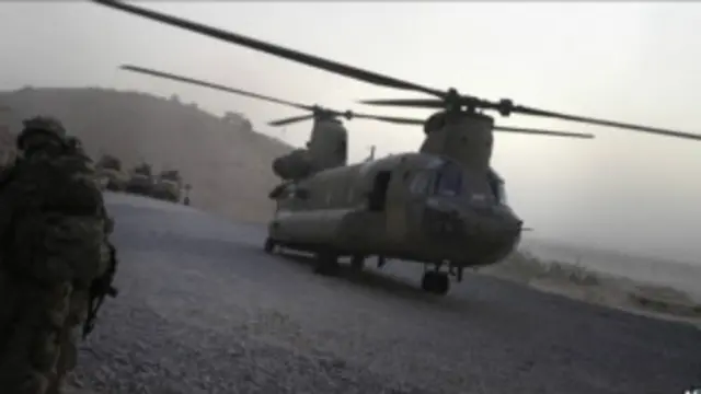 دو سال پیش در سقوط یک هلیکوپتر شینوک در ولایت میدان وردک، سی و هشت نظامی افغان و خارجی کشته شدند