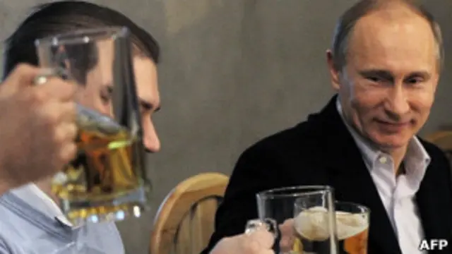 Владимир Путин на встрече с футбольными фанатами в Петербурге