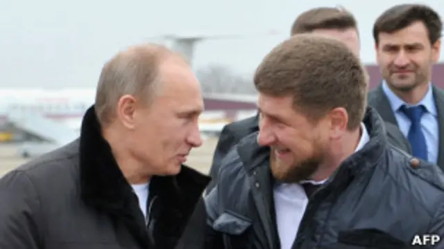 Путин и Кадыров