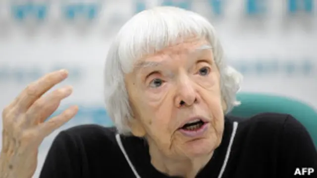 Глава Московской Хельсинкской группы Людмила Алексеева