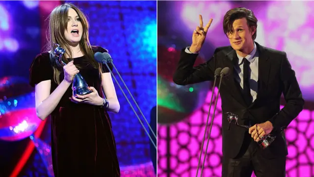 BBC當紅科幻電視劇《神秘博士》（Dr Who）的男女主角扮演者馬特•史密斯（Matt Smith）和凱倫•吉蘭（Karen Gillan）贏得最佳男女演員獎。