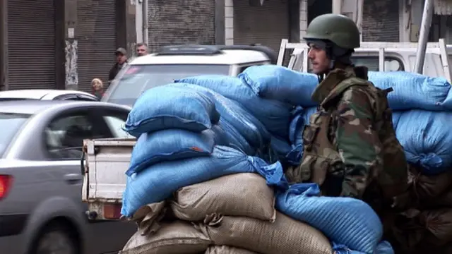 Tentara Suriah di Homs