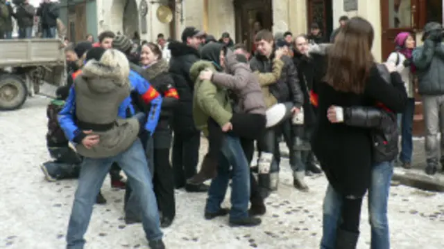 флешмоб у Львові