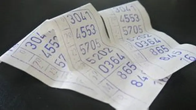 Boletos de la lotería