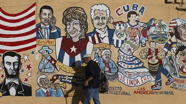 mural cubano-estadounidense en miami