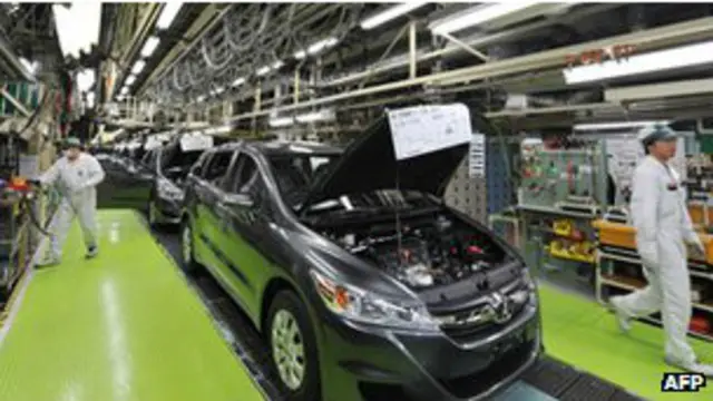 Завод Honda в Японии