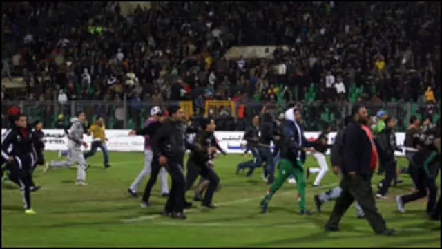 أحداث الشغب الدامية في بورسعيد